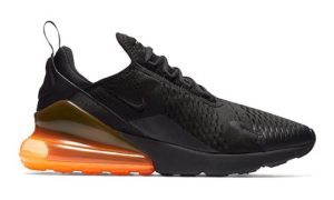 Nike Air Max 270 Black Total Orange