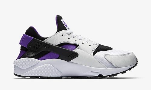 Nike Air Huarache Run '91 QS – Black / Purple Punch