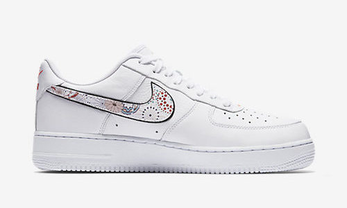 Nike Air Force 1 '07 LNY – White / Habanero Red