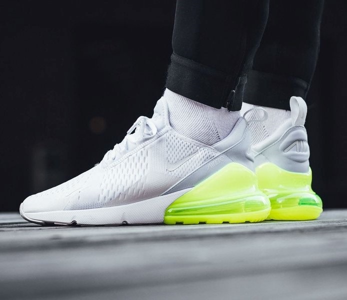 Nike Air Max 270 – White / Volt