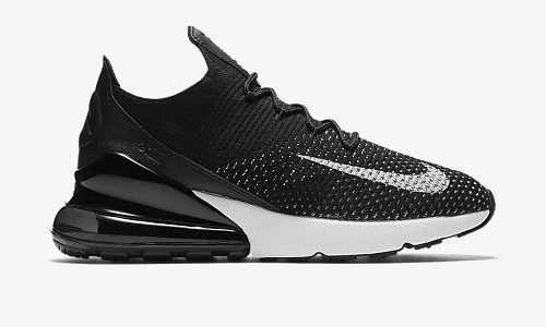 Nike Air Max 270 Flyknit W – Black / White