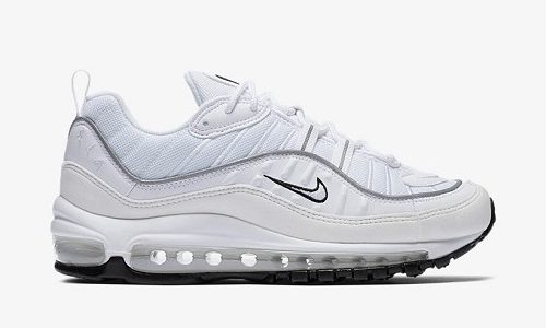 Nike Air Max 98 – White / Reflective Silver