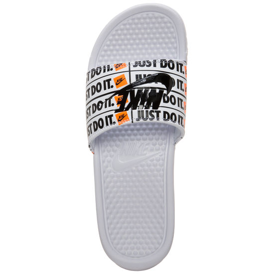 Nike Benassi Just Do It Badeslipper Weiß