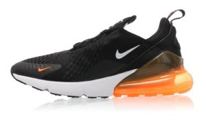 Nike Air Max 270 Just Do It Black Total Orange