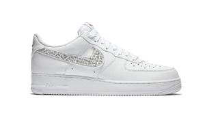 Nike Air Force 1 LV8 JDI White Black Total Orange