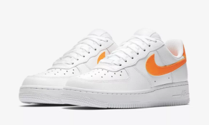 Nike Air Force 1 White Total Orange