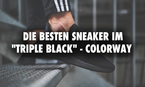 schwarze sneaker