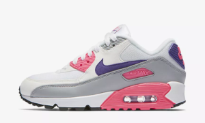 Nike Air Max 90 Wolf Grey Laser Pink