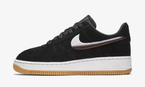 Nike Air Force 1 07 LX Black Gum Yellow