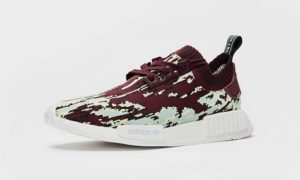 adidas NMD R1 Datamosh Maroon