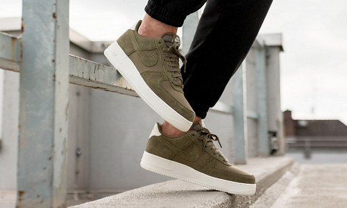 Nike Air Force 1 Suede Olive
