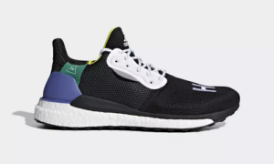 Pharrell Williams x adidas Solar Hu Glide ST Black