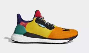 Pharrell Williams x adidas Solar Hu Glide ST Gold