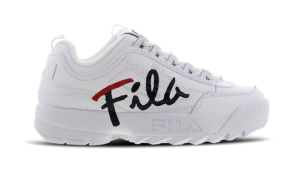 Fila Disruptor II Script White