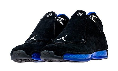 Nike Air Jordan 18 Retro Black Blue