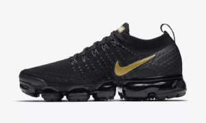 Nike Air VaporMax Flyknit 2 Black Gold