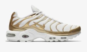 Nike Air Max Plus Grey Metallic Gold