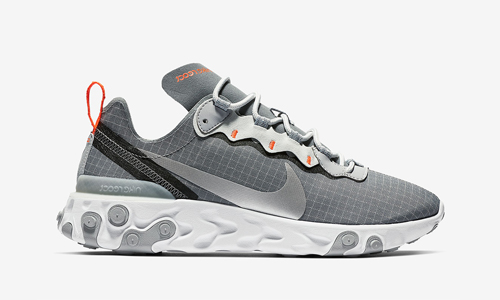 Nike React Element 55 Grid Pure Platinum