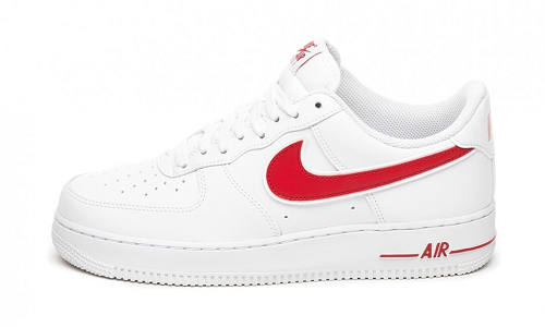 nike air force 1 red check mark