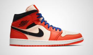 Nike Air Jordan Mid SE Orange White