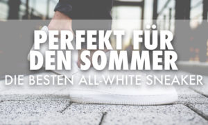 weiße Sneaker sommer