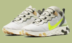 Nike React Element 55 Barely Volt