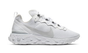 Nike React Element 55 White Pure Platinum