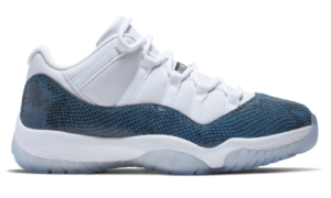 Nike Air Jordan 11 Retro Low Blue Snakeskin