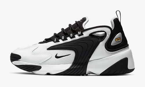 nike zoom 2k trainers in white