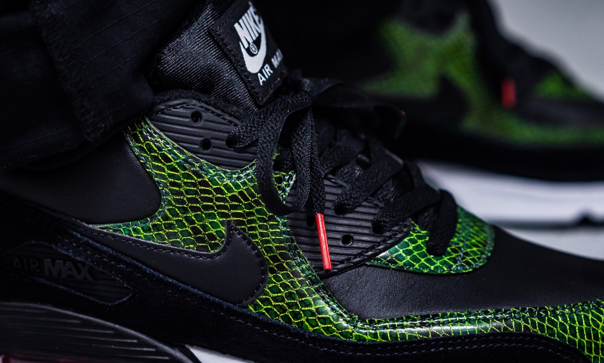 air max 90 qs green python