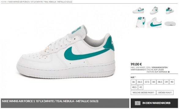 teal nebula air force 1