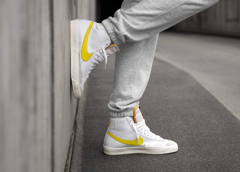 Nike Blazer Mid 77 VNTG White Yellow