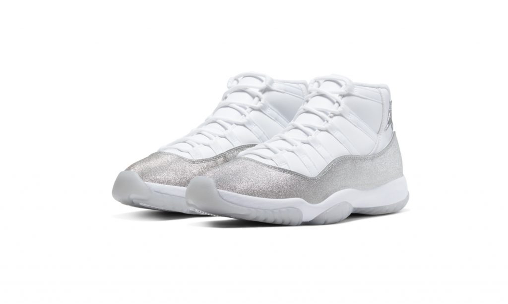 white and silver 11s jordans