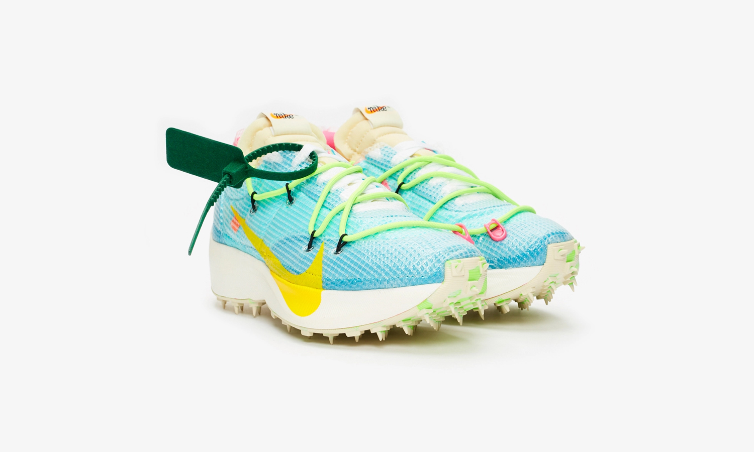 nike off white vapor street blue