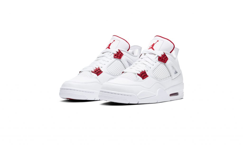 jordan 4s white blue and red