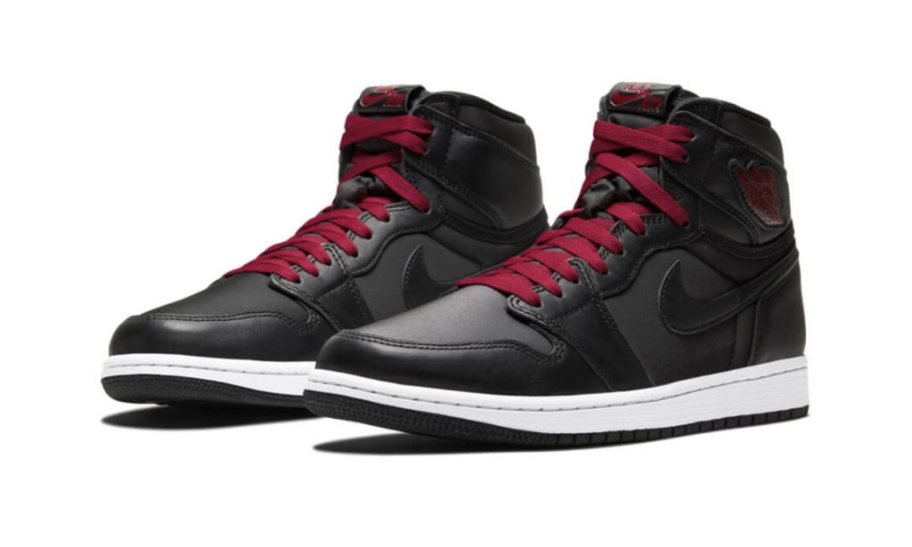 Nike Air Jordan 1 High Satin Black