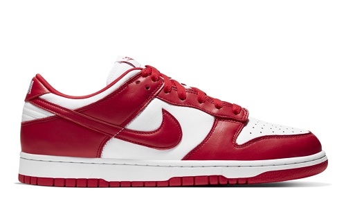 red dunk low nike