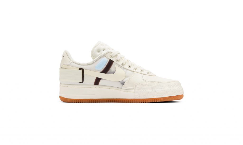 Nike Air Force 1 Type White Gum – alle 