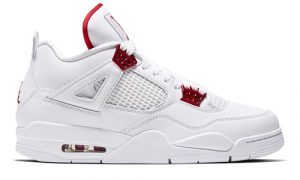 Nike Air Jordan 4 Retro White Metallic Red CT8527-112