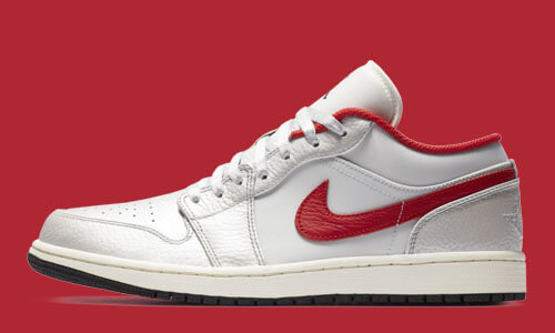 Nike Air Jordan 1 Low White Red 
