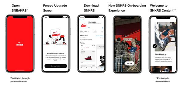 nike snkrs app release date