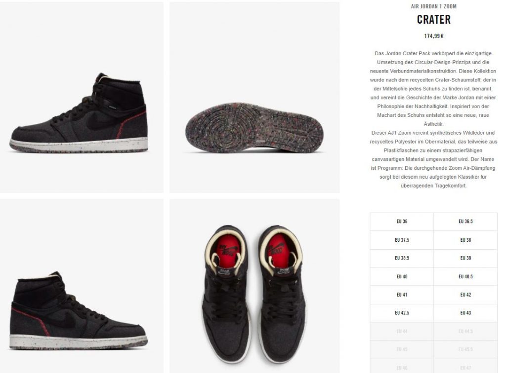 Nike Air Jordan 1 High Zoom Crater Alle Release Infos Snkraddicted