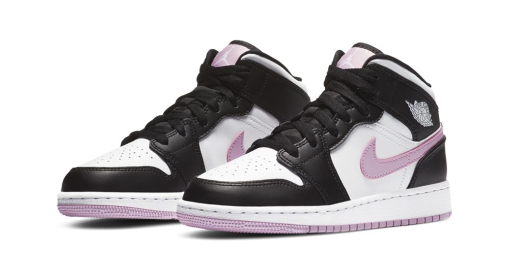 Nike Air Jordan 1 Mid Black Pink – alle 