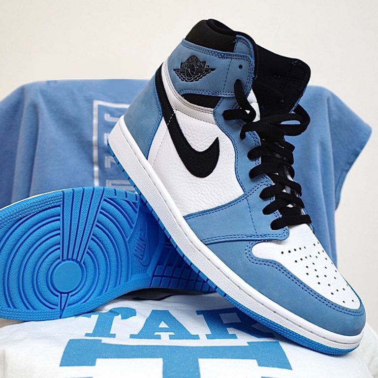 Nike Air Jordan 1 High Retro University Blue alle Infos snkraddicted