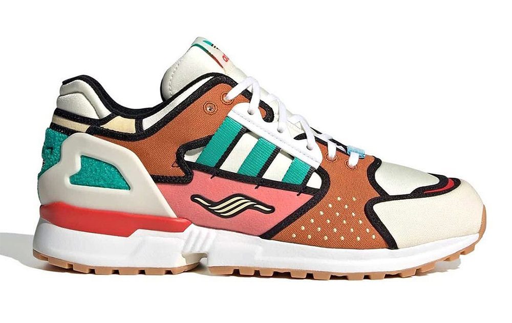 The simpsons x adidas zx 10000 Krusty Burger