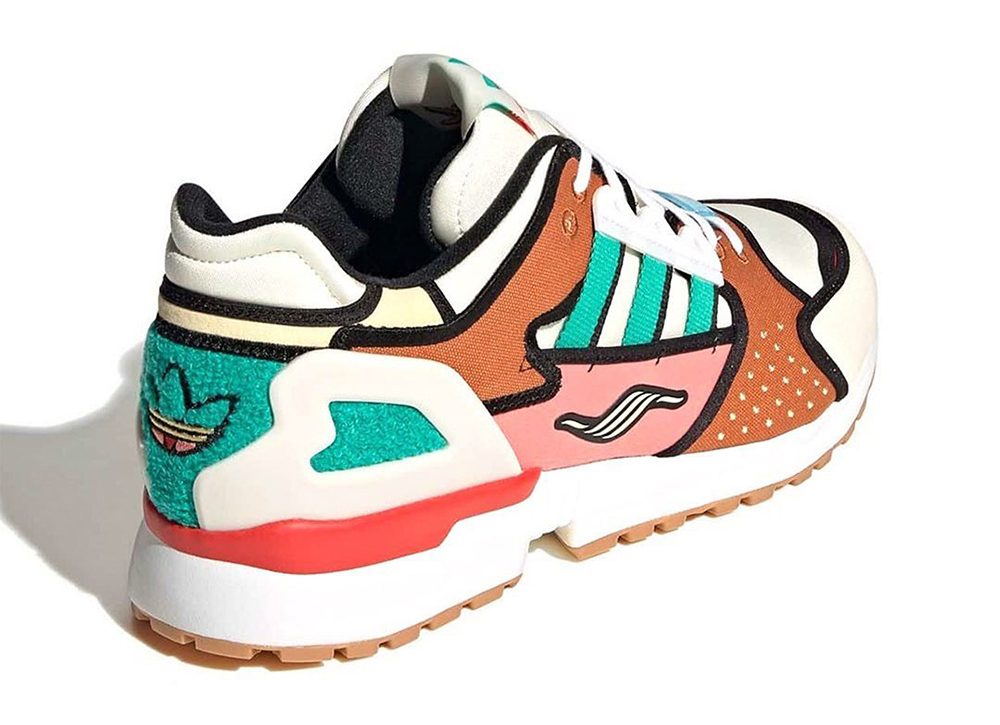 The simpsons x adidas zx 10000 Krusty Burger