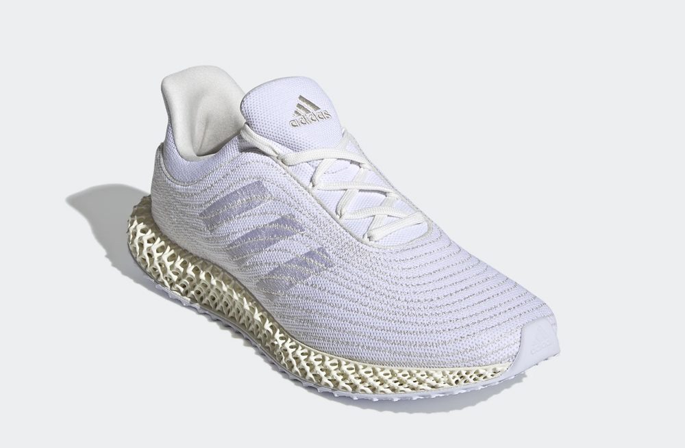 parley x adidas ultra 4d triple white FZ0596