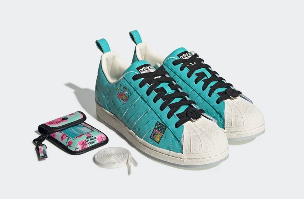 Arizona x adidas Superstar Bright Turquoise GZ2871