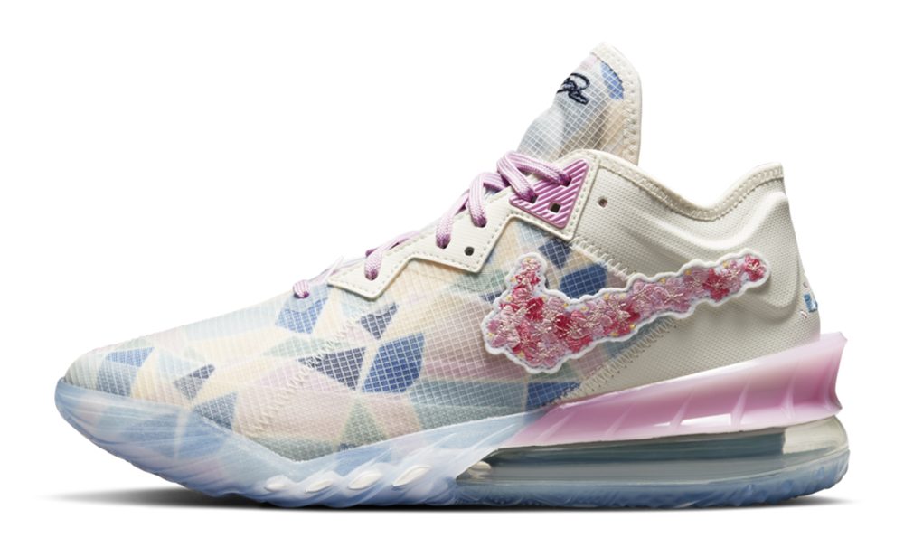 atmos-x-nike-lebron-18-Low-cherryblossom-CV7562-101