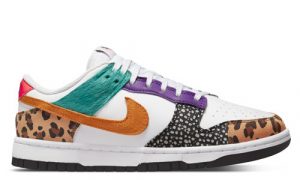 DN3866-100-Nike Dunk Low SE Animal